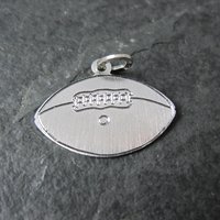 Vintage Sterling Football Charm Beau