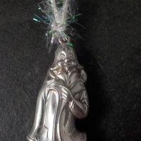 Vintage Sterling Silver Signed RM Trush 1978 Clown Ornament Pendant