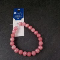 8mm Round Rhodonite Bead Strand Blue Moon Gemstone Beads