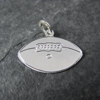 Vintage Sterling Football Charm Beau