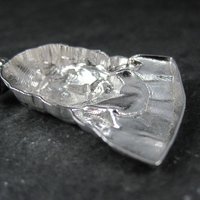 Vintage Sterling Jesus Pendant