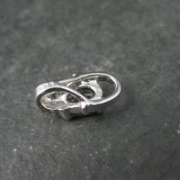 Tiny Sterling Silver Smoky Quartz Pendant
