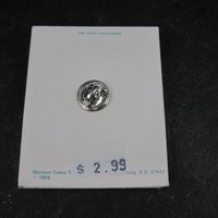 1988 Golden Apple Pin New Old Stock 24K Gold Plated Original Packaging