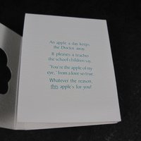 1988 Golden Apple Pin New Old Stock 24K Gold Plated Original Packaging