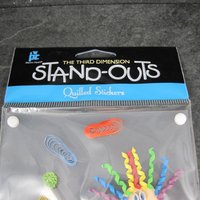 Provo Craft Quilled Clown Stickers Stand Outs Discontinued