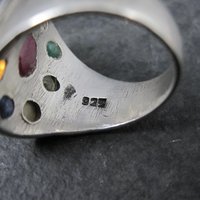 Navaratna Gemstone Ring Size 8