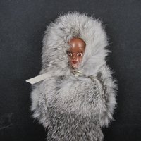 Vintage Sleepy Eye Native American Doll 7"