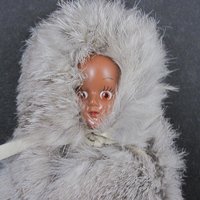 Vintage Sleepy Eye Native American Doll 7"