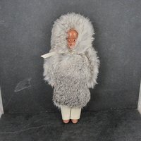 Vintage Sleepy Eye Native American Doll 7"