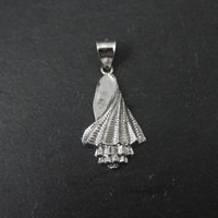 Sterling Silver Seashell Whelk Pendant