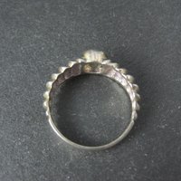 Sterling Silver Citrine Ring Size 7