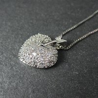 Sterling Silver Arrow Heart Pendant Necklace