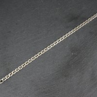 Vintage Sterling Mariner Anchor Chain Bracelet 7 Inches