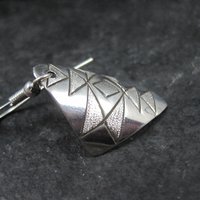 Southwestern Sterling Silver Stamped Earrings