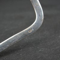 Dainty Sterling Silver Sweater Cuff Bracelet 6 Inches