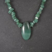 Vintage Green Aventurine Necklace