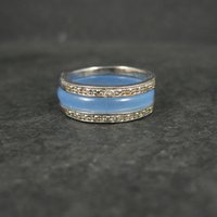 Interchangeable Band Ring Sterling Silver Size 7