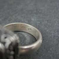 Ornate Ruby Ring Size 7