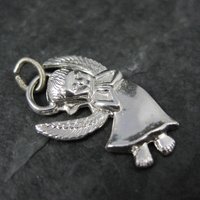 Vintage Sterling Angel Charm
