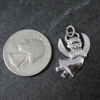 Vintage Sterling Angel Charm