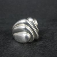 Mod Vintage Sterling Silver Ring Size 9 ESPO
