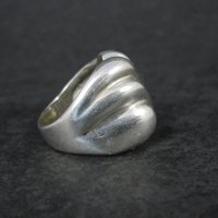 Mod Vintage Sterling Silver Ring Size 9 ESPO