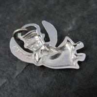 Vintage Sterling Angel Charm