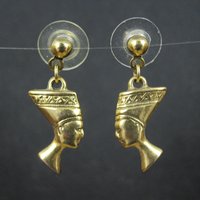 Vintage Nefertiti Earrings