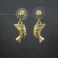 Vintage Nefertiti Earrings