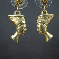 Vintage Nefertiti Earrings