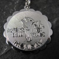 1976 Mondays Child Charm Sarah Coventry