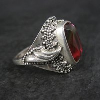 Watermelon Quartz Ring Size 9