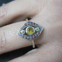 Sterling Silver Estate Ring Size 8 - Clearance