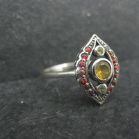 Sterling Silver Estate Ring Size 8 - Clearance