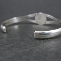 Vintage Mexican Sterling Turquoise Cuff Bracelet 6.25"