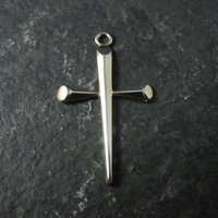 Small Sterling Silver Cross Charm