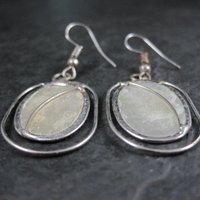 Vintage Capiz Shell Earrings