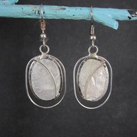 Vintage Capiz Shell Earrings