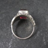 Watermelon Quartz Ring Size 9