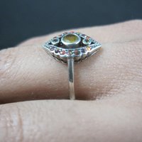 Sterling Silver Estate Ring Size 8 - Clearance