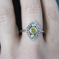 Sterling Silver Estate Ring Size 8 - Clearance