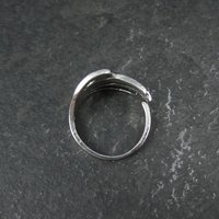 Artisan Sterling Silver Skeleton Hand Ring Size 8
