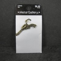Revolver Pendant Charm by Metal Gallery