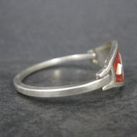 Small Alpaca Silver Mother of Pearl Butterfly Bangle Bracelet 5"