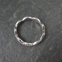 Sterling Silver Evil Eye Ring Size 7