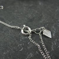 1960s Sarah Coventry Drop Pendant Necklace "Satin Glow"