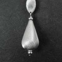 1960s Sarah Coventry Drop Pendant Necklace "Satin Glow"