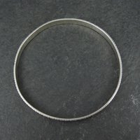 Vintage Sterling Silver Bangle Bracelet by Danecraft 7.25"