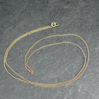 Vintage 14K Gold Filled Chain Necklace 22"