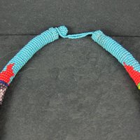 Vintage Southwestern Beaded Necklace 18"